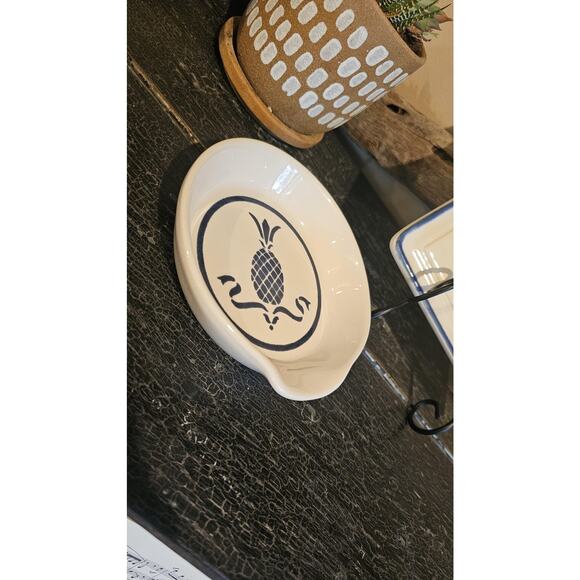 Pfaltzgraff Discontinued "Hospitality" Print 1983-87 Pineapple Kitchen Set - Picture 4 of 9